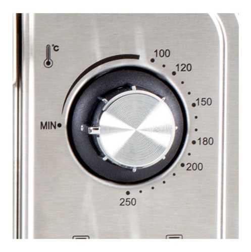 Imagen 5 de 5 de Horno Tostador 30l Kalley K-he30ss Acero Inoxidable