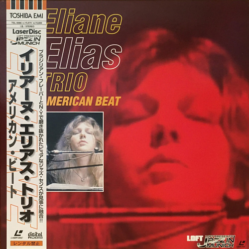 Eliane Elias Trio - American Beat - Laserdisc Japonês