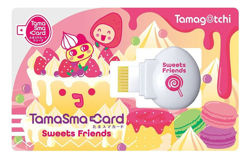 Tamagotchi Tamasuma Card Sweets Friends