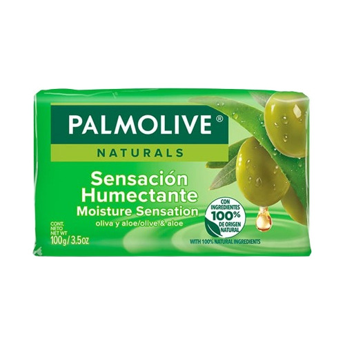 2 Pack Jabon En Barra Palmolive Oliva Aloe 100g Original