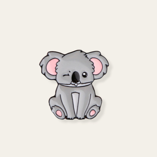 Pin Esmaltado/broche Metálico De Koala