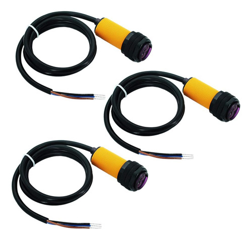Devmo 3 Piezas E18-d80nk Interruptor Fotoeléctrico Infrarroj