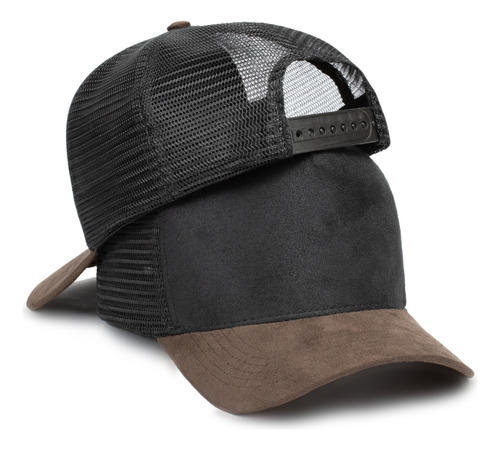 Boné Trucker Country Liso Redinha Aba Curva Barato Simples  