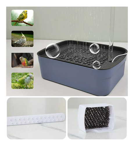 Bañera Para Loros, Cuenca De Ducha Eléctrica, Dispositivo