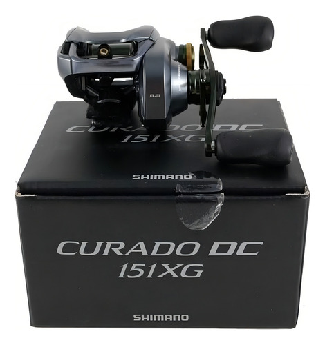 Carretilha de Pesca Shimano Curado DC 151 XG Lado Esquerdo