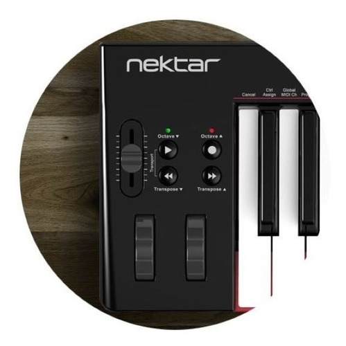 Imagem 4 de 5 de Se49 Nektar Teclado Controlador Compacto Midi Usb 49 Teclas