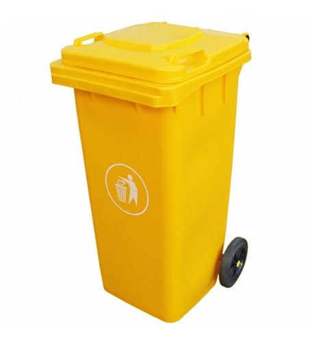 Contenedor Basura 240 Lts Amarillo