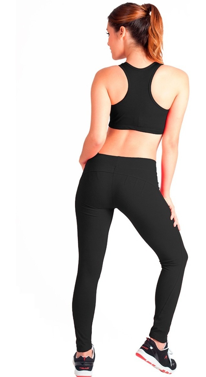 Leggins Deportivos Push Up Licra Levanta Gluteos Anticelulitis Gym Yoga  Mujer Trendy Shops Leggings deportivos mujer