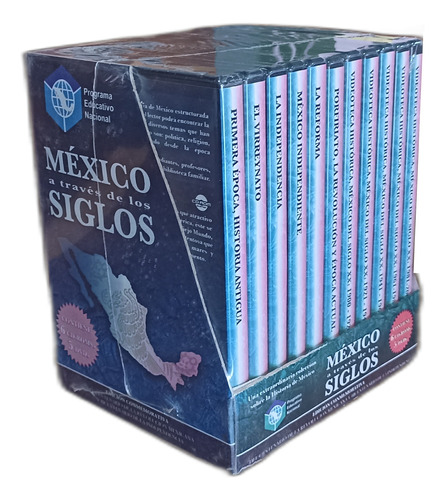 Videoteca México A Través De Los Siglos 5dvd's/6cd-room