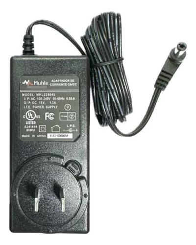 50 Fuentes Eliminadores 15v 1.3a Adaptador D Corriente Bafle