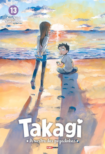 Takagi - A Mestra das pegadinhas - 13, de Yamamoto, Soichiro. Editorial Panini Brasil LTDA, capa mole em português, 2022
