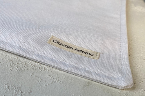 Individual 100% Algodón Trama Lino | Set X 10