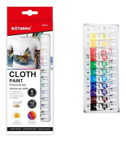 Pintura textil blanca - TColors