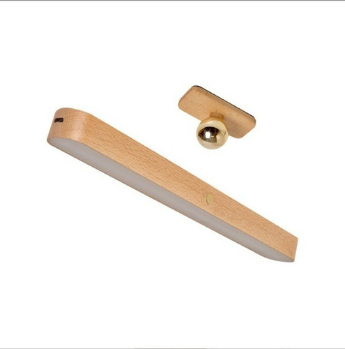 * Aplique Moderno Con Espejo De Madera Lámpara L