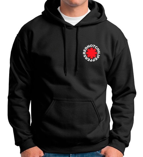 Buzo Hoddie Capota Cerrado Red Hot Chilli Peppers Rhcp Rock