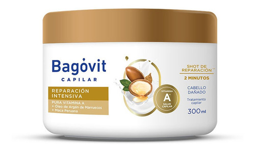 Bagovit Capilar Reparacion Intensiva Mascara Tratamiento X 3