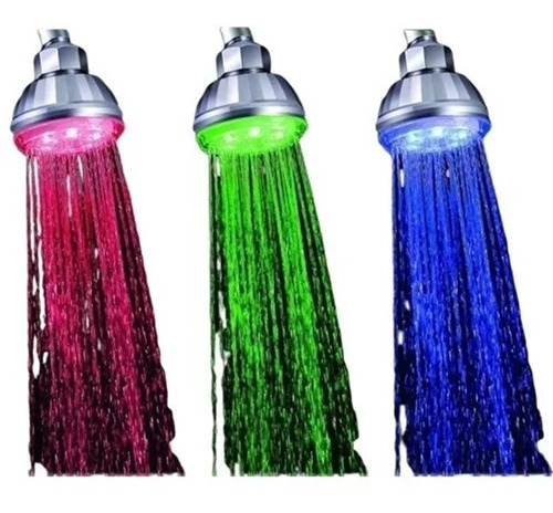 Ducha Filtración De Baño De Baño Agua Luz Led Colorido Rgb 7