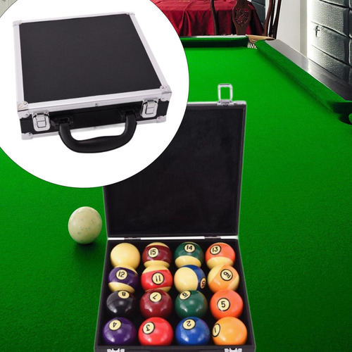 Caja De Almacenamiento De Bolas De Billar Con Capacidad Para