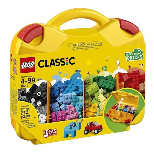 Maletin Classic Lego 10713 Juego De Construcción 213 Pzs