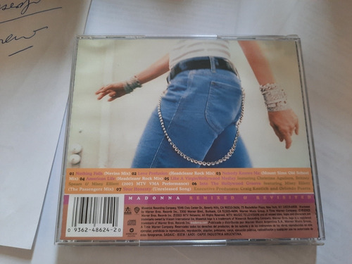 Madonna - Cd / Remixed & Revisited