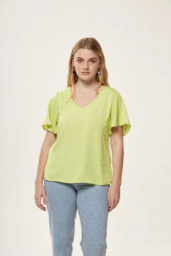 Blusa Remera Ted Bodin Dilsy Talle 44 Verde 