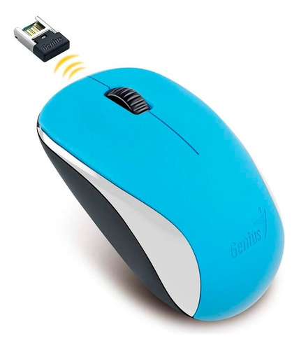 Mouse Inalambrico Genius Wireless Colores P/ Pc Notebook