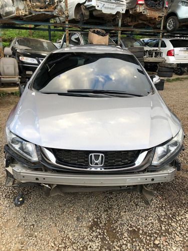 Imagem 4 de 15 de Sucata Civic Lxr 2.0 2015 Flex 93.253km 155cvs - Rs Peças