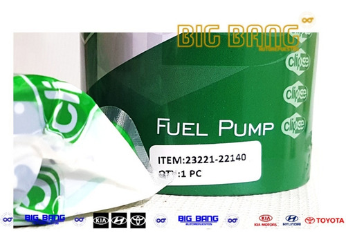 Pila Bomba Gasolina Toyota Yaris Belta Hilux Fortuner Eclips