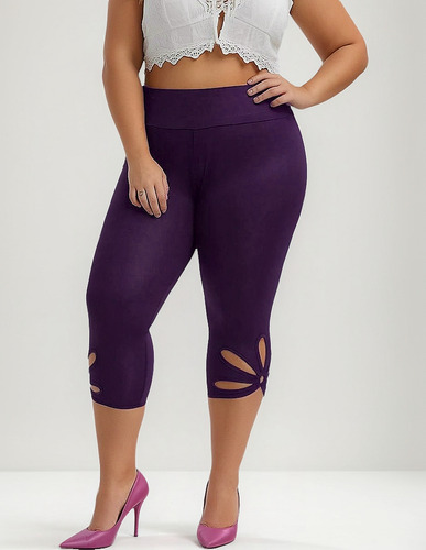 Leggings Casuales Con Cintura A La Moda Para Mujer, Talla Gr