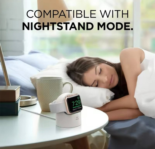 Soporte Base De Carga Para Applewatch O Reloj Inteligente Gris Oscuro