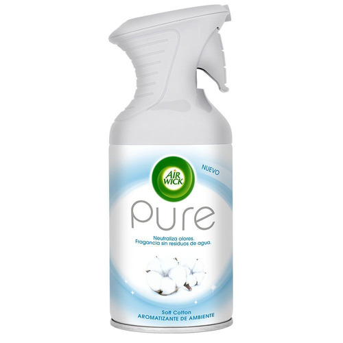 Aromatizante Air Wick Pure Soft Cotton atomizador 250 ml