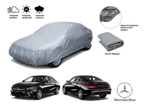 Funda Cubreauto Afelpada Mercedes Benz Clase Cla 2.0l 2019