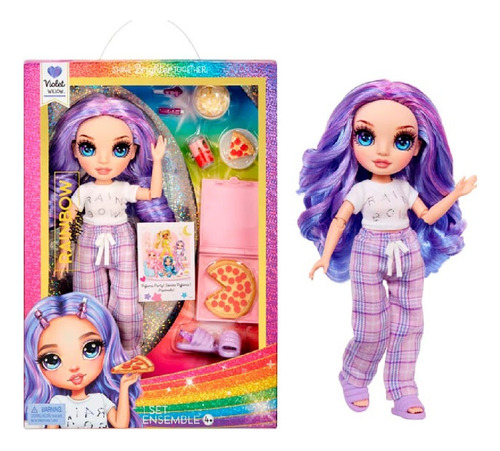 Rainbow Junior High Muñeca Violet Willow-  Original 120360