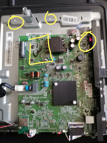 Main Hisense 40a4hv Rsag7. 820.12371/roh (Usado)