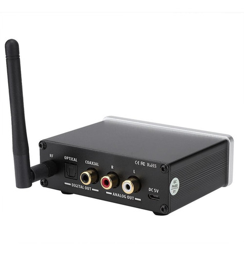 Imagen 2 de 9 de Bluetooth 5.0 Usb Dac Decodificador De Audio Auriculares Est