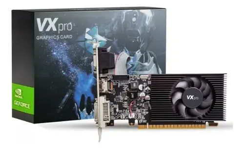Placa de Vídeo VXpro Geforce G210 1GB DDR3 HDMI VGA DVI Nvidia