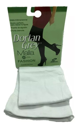 Pantimedia Malla Dama 3d Lisa Dorian Grey Fashion