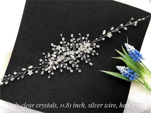 A 3 Tocados De Novia, Accesorios For El Cabello De Boda