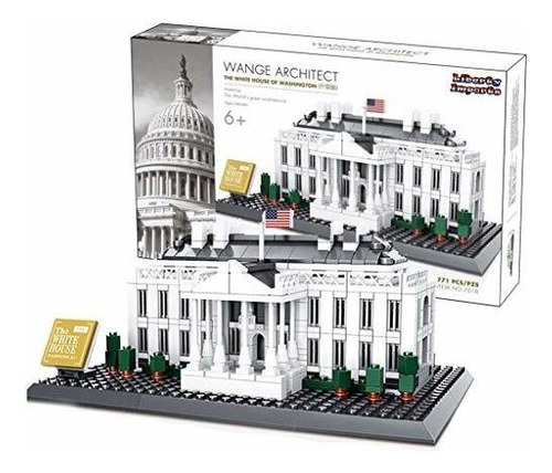 Liberty Imports 3d Puzzle Building Blocks La Casa Blanca