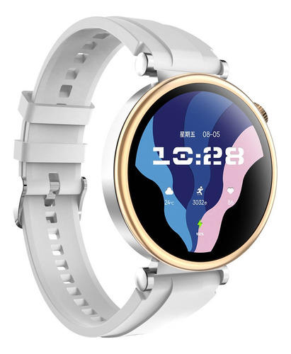 Reloj Inteligente Para Mujer Gt4 Mini 1.3 , Bt, De Moda 