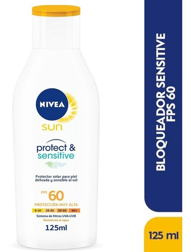 Bloqueador Nivea Sun Protector - mL a $468