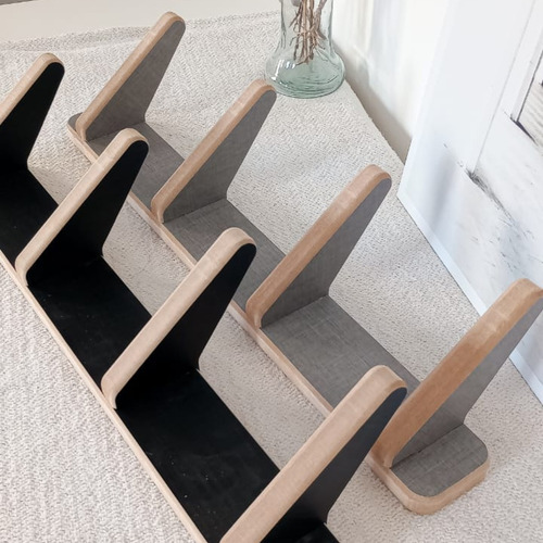 Imagen 9 de 10 de Perchero Madera De Pared , Envio Gratis - No Usa Tornillos