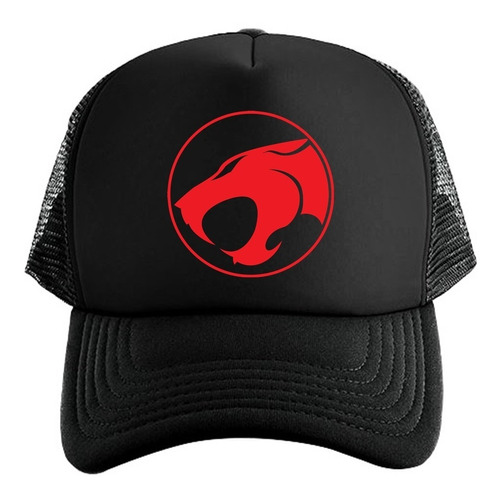 Gorra Black Trucker Thundercats Retro