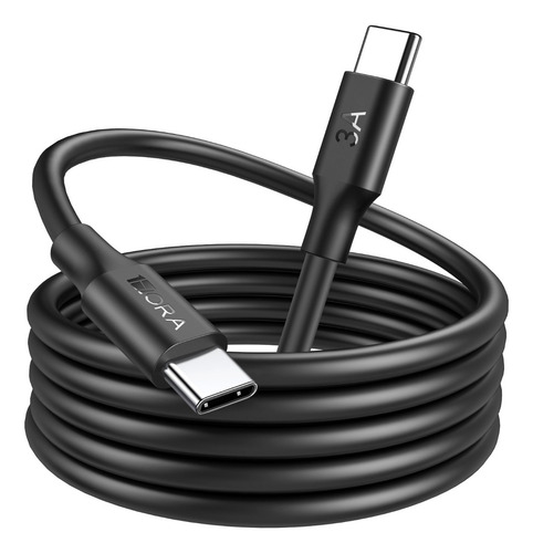 Cable Usb Tipo C A C 1hora Carga Rapida 3a 2m