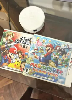 Súper Smash Bros 3ds + Lector Amiibo + Mario Party 3ds