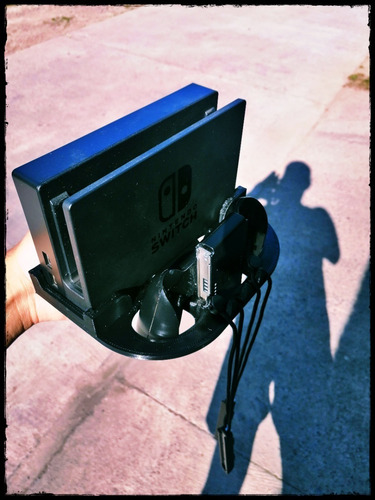 Imagen 10 de 10 de Soporte Completo Para Pared Nintendo Switch