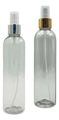 Atomizador Dorado Plata Lujo 250 Ml Lociones Perfumes X 50