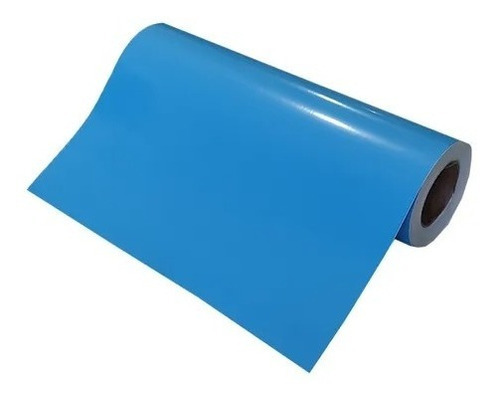 Vinil Adesivo Recorte P/ Silhouette Azul Céu Rolo 5m X 30cm Cor Azul-celeste - 101AZUCEL30C