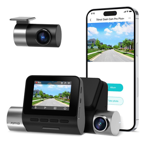 True Ultra Full Hd Dash Cam Pro Plus+ Frontal Trasera Wifi