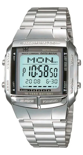 Reloj Hombre Casio Modelo Db-360-1adf Data Bank /jordy